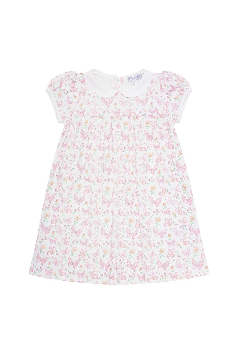 Butterflies Print Playtime Dress - Toddler & Little Kid, Main, color, Pink