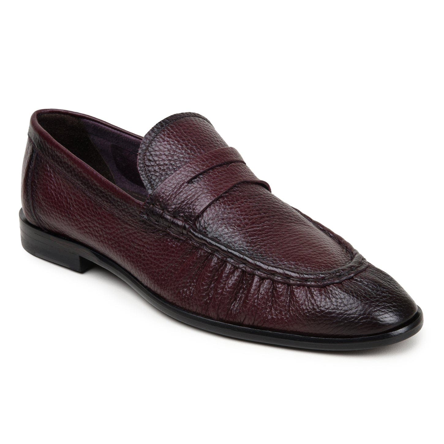 Dario Penny Loafer, Alternate, color, Burgundy