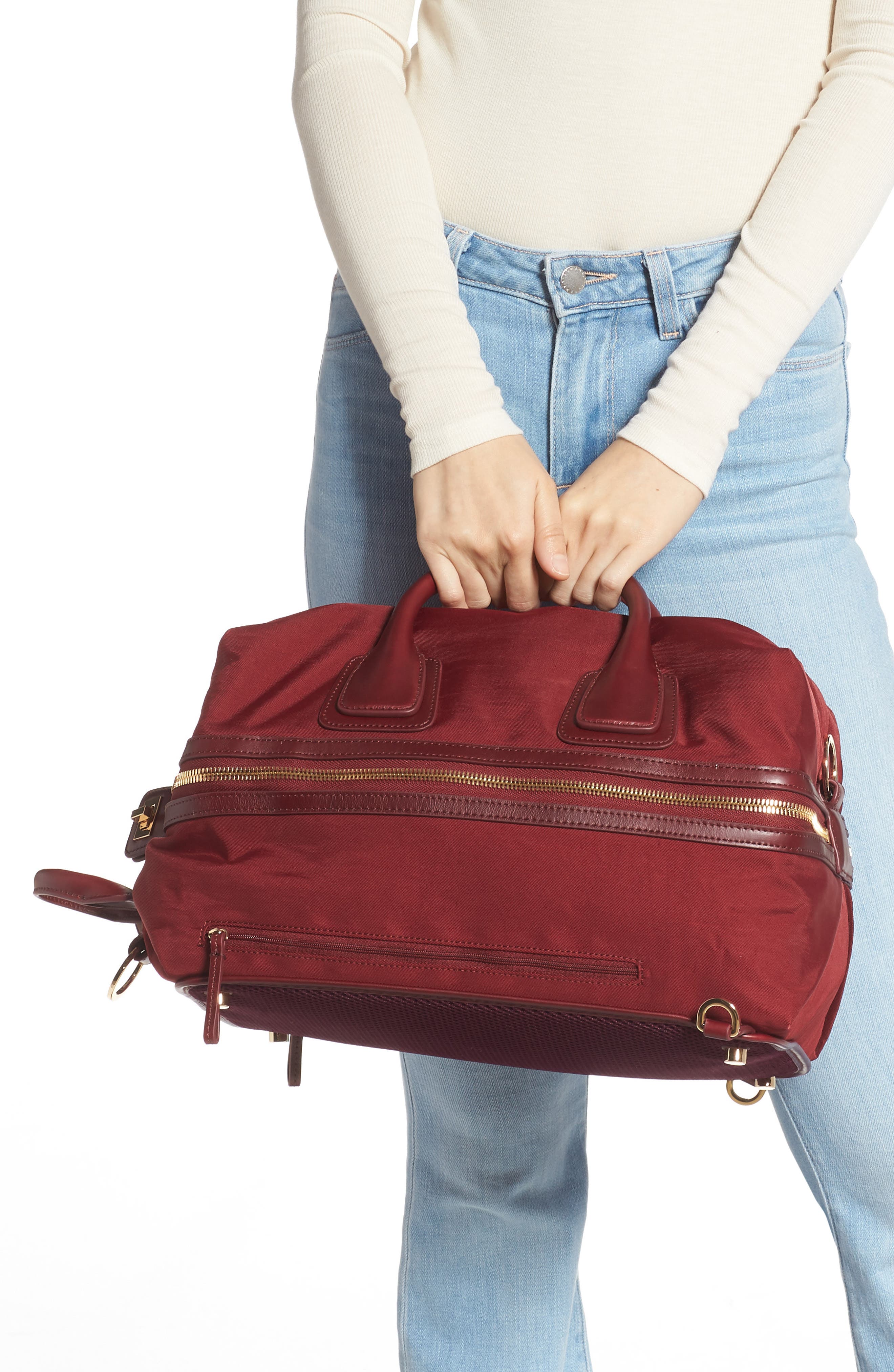 Caraa Studio Medium Duffle Backpack, Alternate, color, 