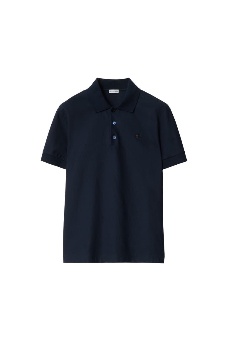 Metal Knight Cotton Polo Shirt, Alternate, color, Navy