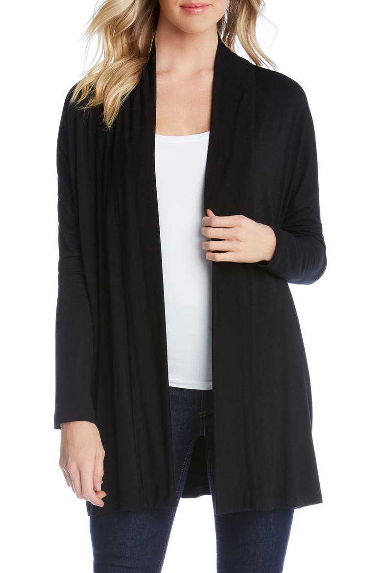 Maya Convertible Cardigan, Main, color, BLACK