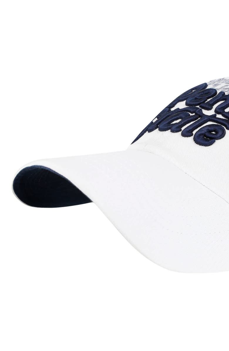 '47 Women's '47 White Penn State Nittany Lions Pensacola Clean Up Adjustable Hat, Alternate, color, 