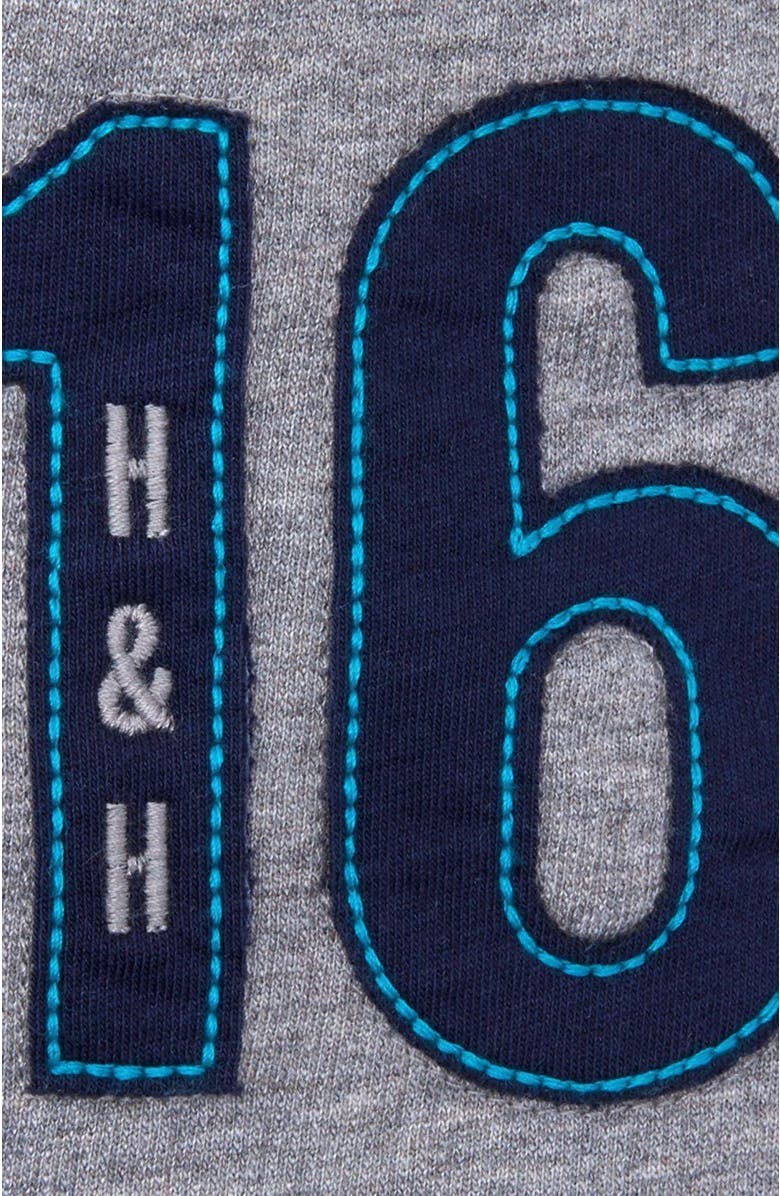 Hope & Henry Boys' Knit Athletic Short, Kids, Alternate, color, Gray Heather