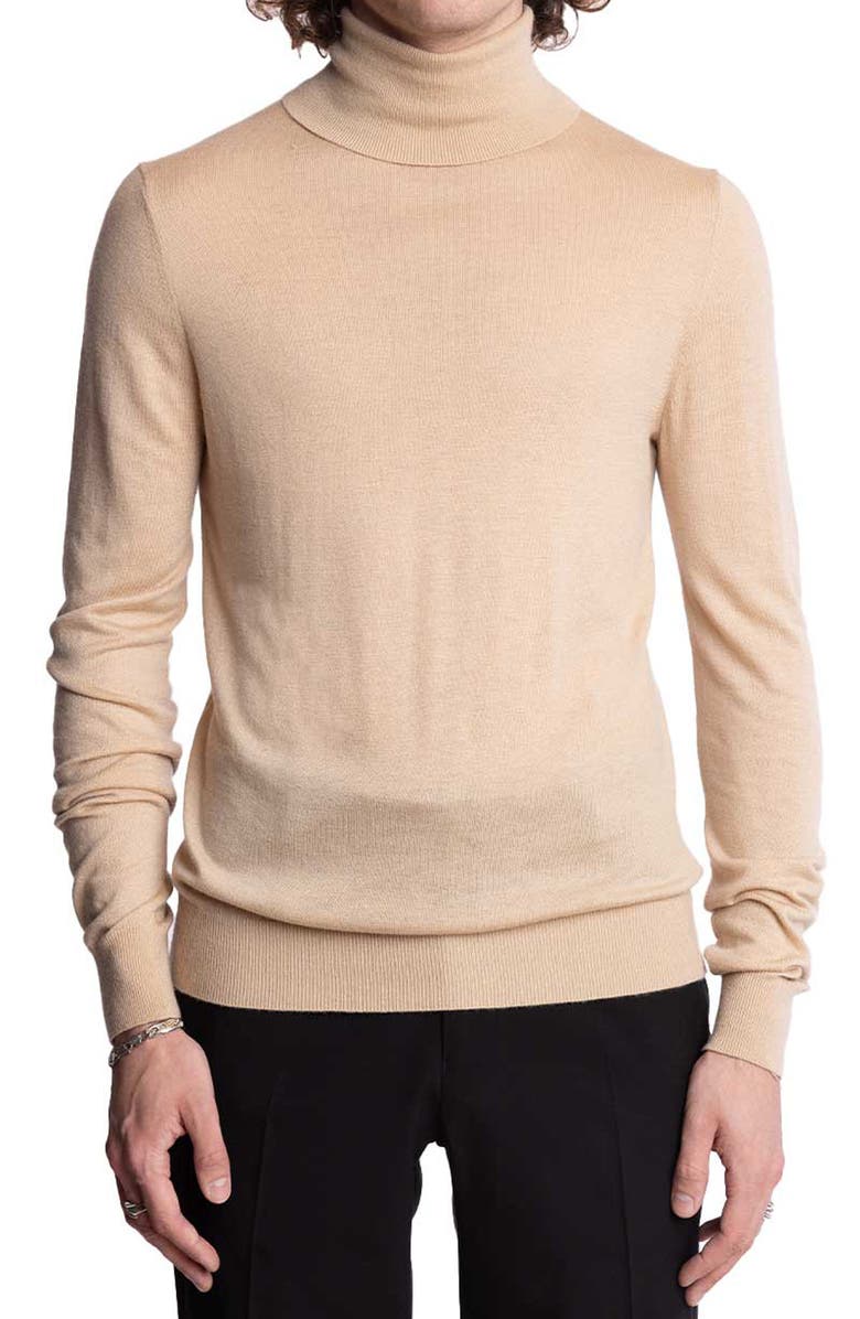 Fine Gauge Turtleneck Sweater