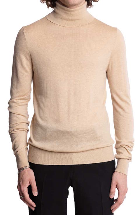 Fine Gauge Turtleneck Sweater