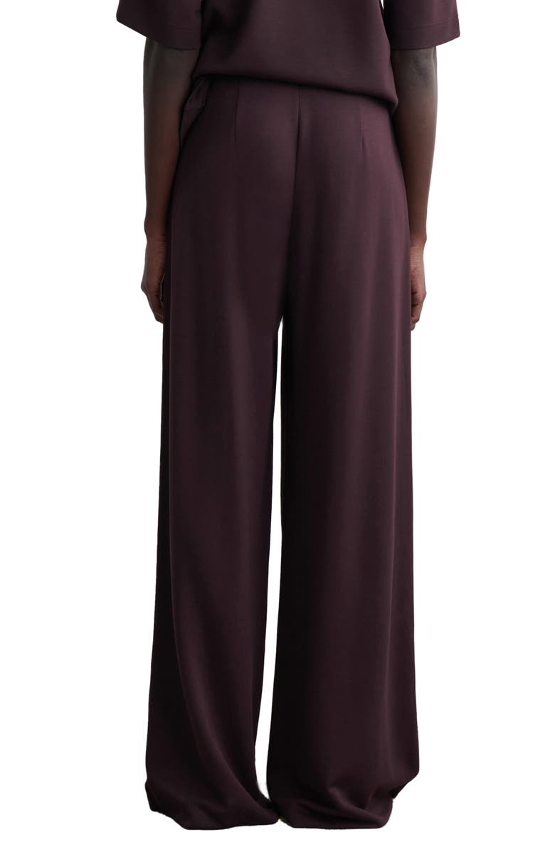 COS Hyke Wide Leg Pants, Alternate, color, Red Dark
