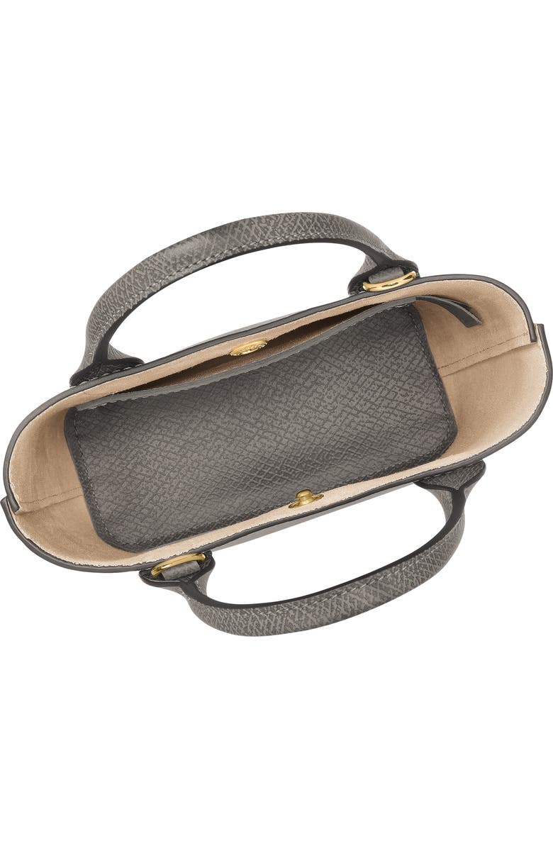 Longchamp Épure North/South Leather Top Handle Tote, Alternate, color, Turtledove