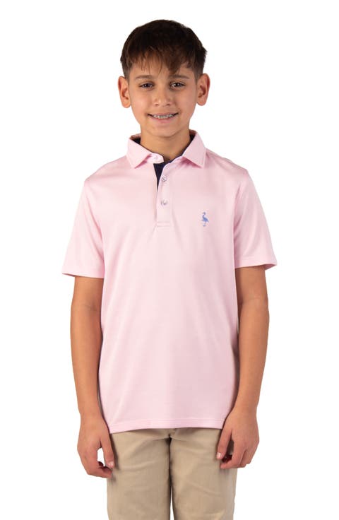 Kids' Solid Knit Polo (Big Kid)