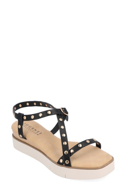 Lindsay Studded Platform Sandal (Women)