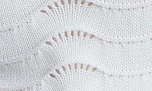 Unionbay Erika Cap Sleeve Cotton Sweater Vest In White