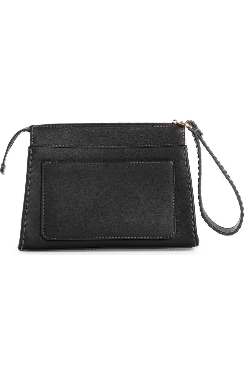 Chloé Edith Leather Wristlet, Alternate, color,