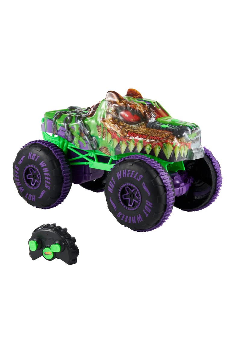 Kids' Mutant Wreckin' Wolf Remote Control Monster Truck, Main, color, MUTANT WRECKIN' WOLF