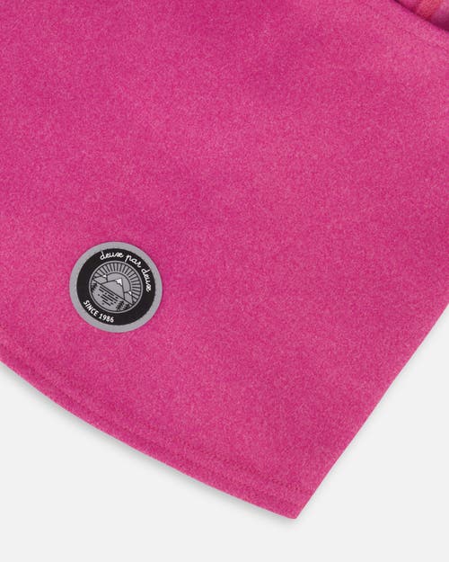 Deux Par Deux Brushed Jersey Balaclava In Pink