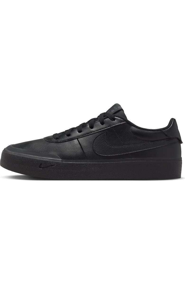 Nike Court Shot Low Top Sneaker, Alternate, color, Black/ Black