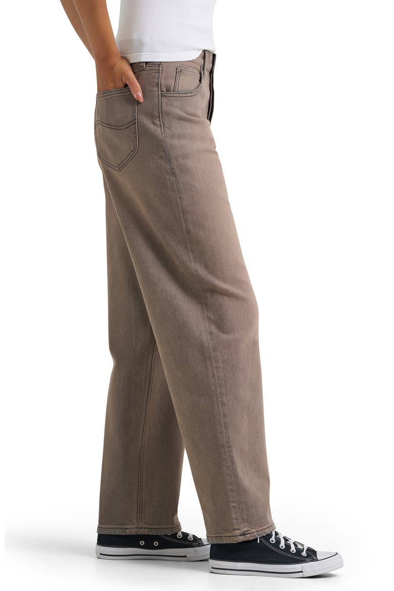 Low Slung Slouch Straight Leg Jeans, Alternate, color, PUZZLE FADE