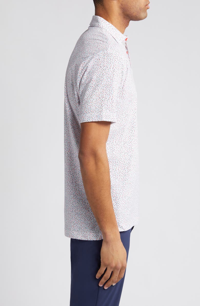 johnnie-O Ernest Spatter Print Polo, Alternate, color,