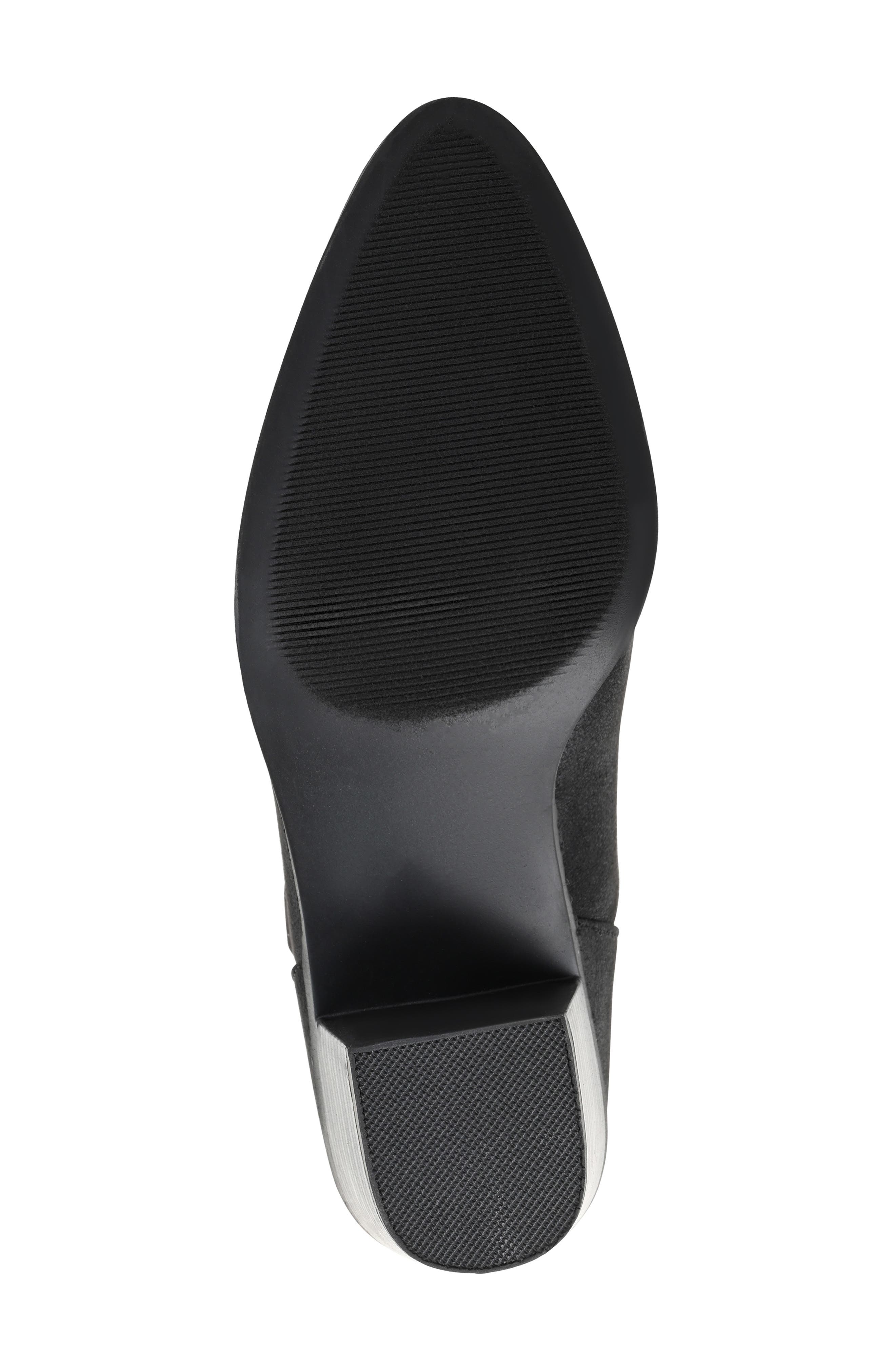 Journee Collection JOURNEE Lola Patterned Ankle Bootie, Alternate, color, Black