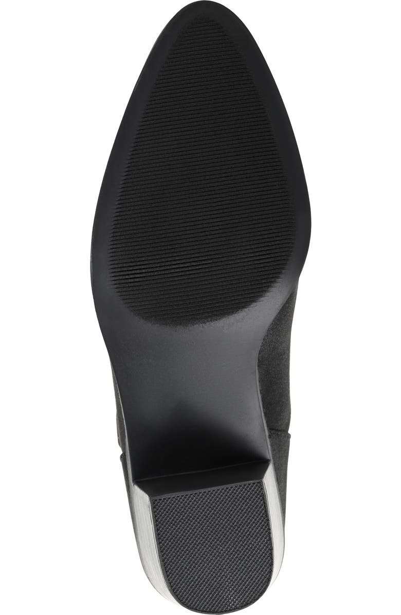 Journee Collection JOURNEE Lola Patterned Ankle Bootie, Alternate, color, Black