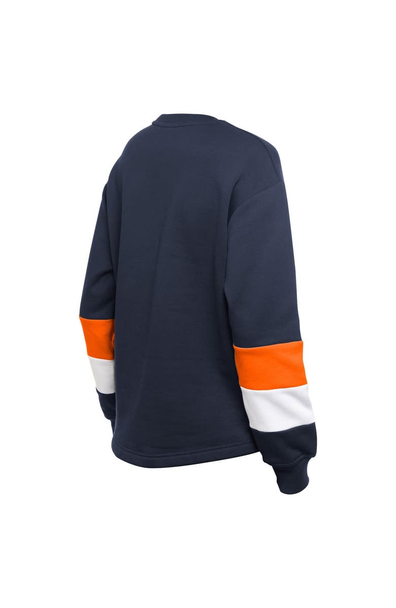 New Era Women's New Era Navy Houston Astros Game Day Color Pullover Sweatshirt, Alternate, color, Navy