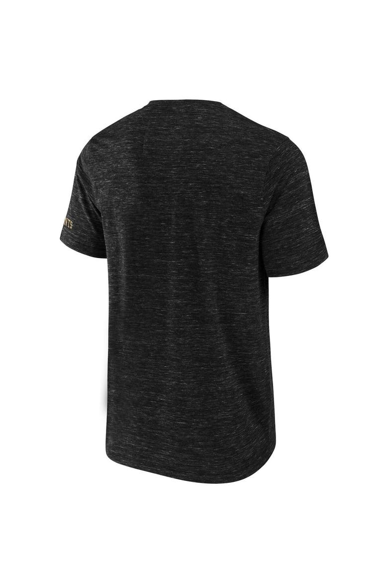 Men's NFL x Darius Rucker Collection by Fanatics Black New Orleans Saints Slub Henley T-Shirt, Alternate, color, Black