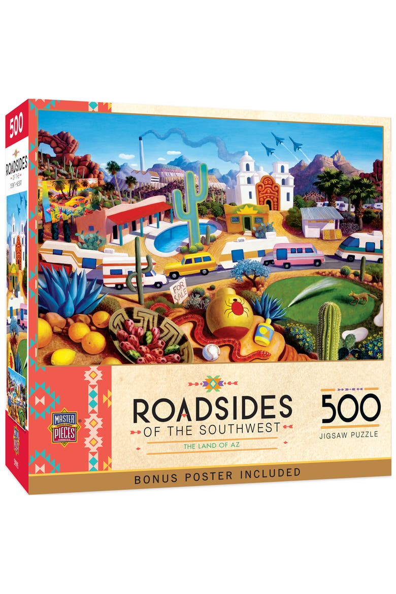 Land of AZ 500 Piece Jigsaw Puzzle, Main, color, Multicolor