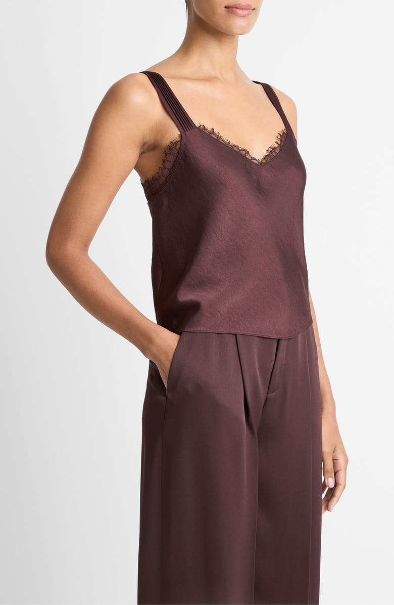 Vince Lace Satin Camisole, Alternate, color, 