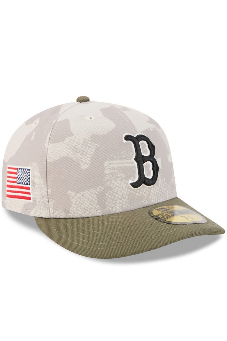 Men's New Era Light Beige/Olive Boston Red Sox 2025 Armed Forces Day 59FIFTY Fitted Hat, Main, color, Light Beige