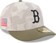 New Era Men's New Era Light Beige/Olive Boston Red Sox 2025 Armed Forces Day 59FIFTY Fitted Hat