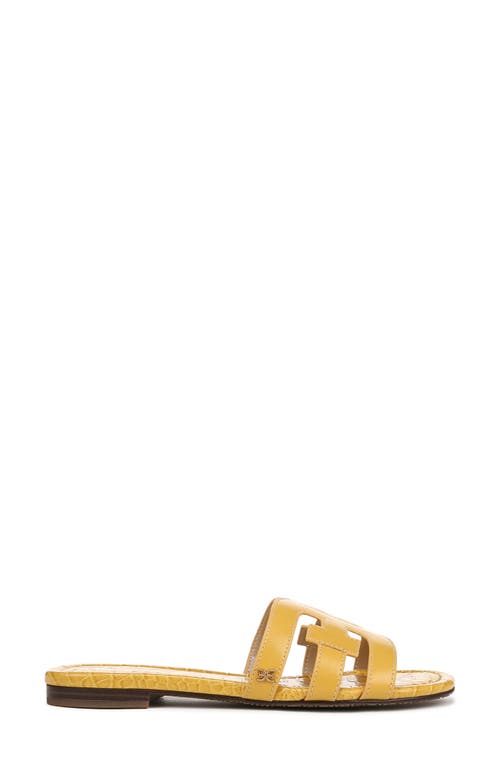 Sam Edelman Bay Slide Sandal In Sunflower/sunflower