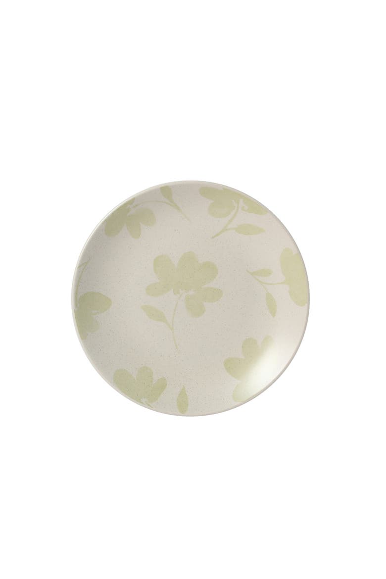 Admiral Hall 16-Piece Floral Stoneware Dinnerware Set, Alternate, color, Green