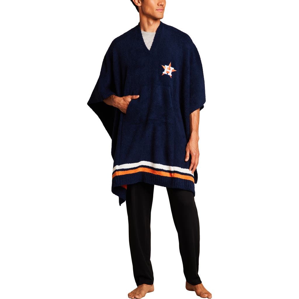 barefoot dreams CozyChic® Houston Astros Everything Poncho in Astros Multi at Nordstrom