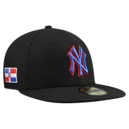 New Era Men's New Era Black New York Yankees Dominican Republic 59FIFTY Fitted Hat