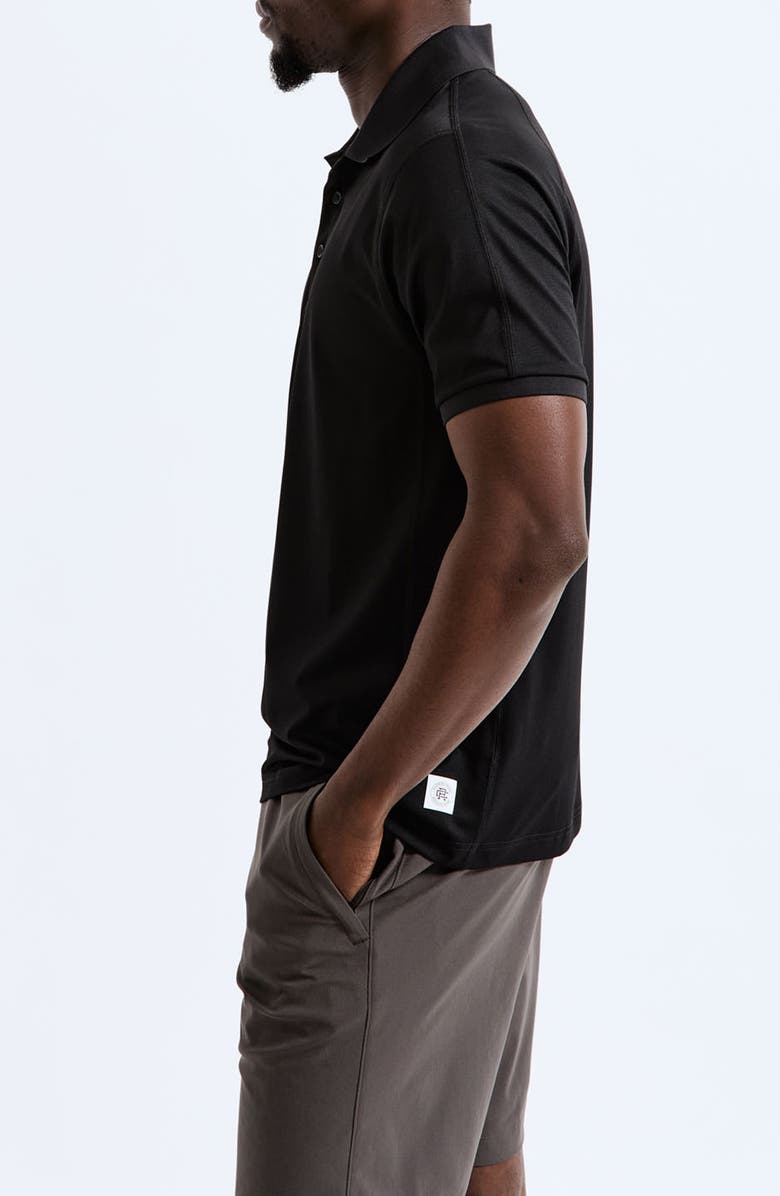 Reigning Champ Playoff Tech Piqué Polo, Alternate, color, 