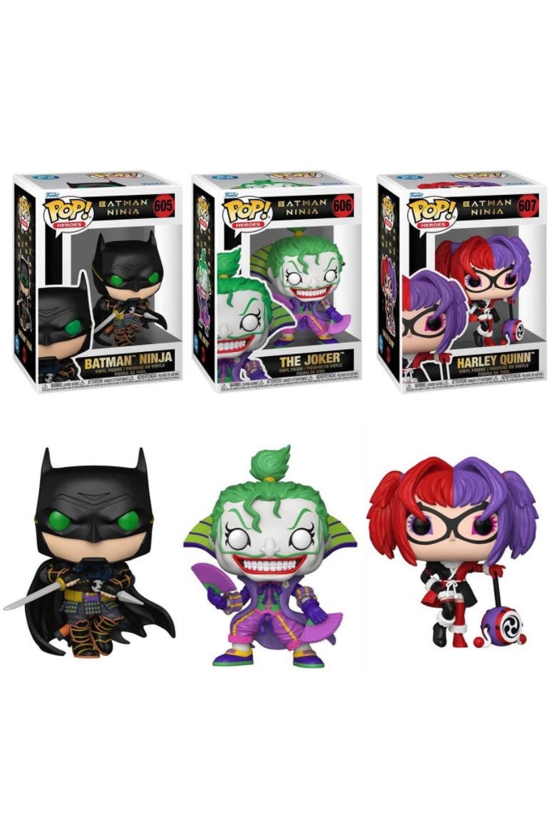 Batman Ninja Funko Pop! Heroes Complete Set, Main, color, Multi-Color