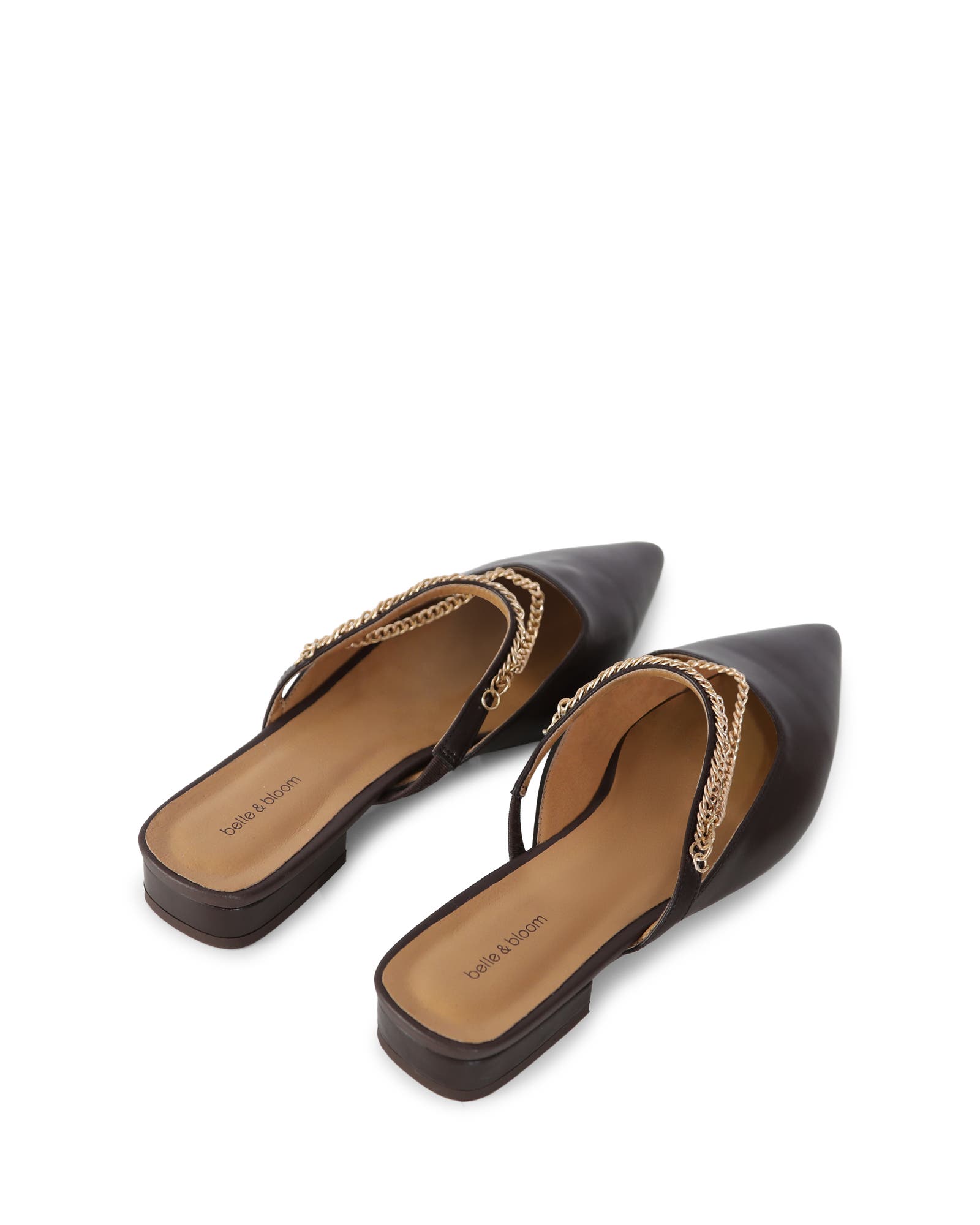 On The Go Leather Flat, Alternate, color, Dark Brown