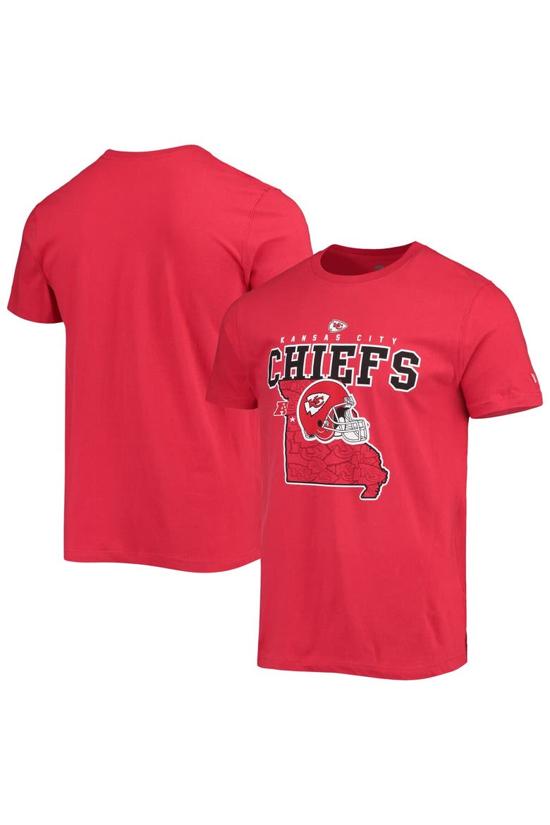 Men's New Era Red Kansas City Chiefs Local Pack T-Shirt, Main, color, Red