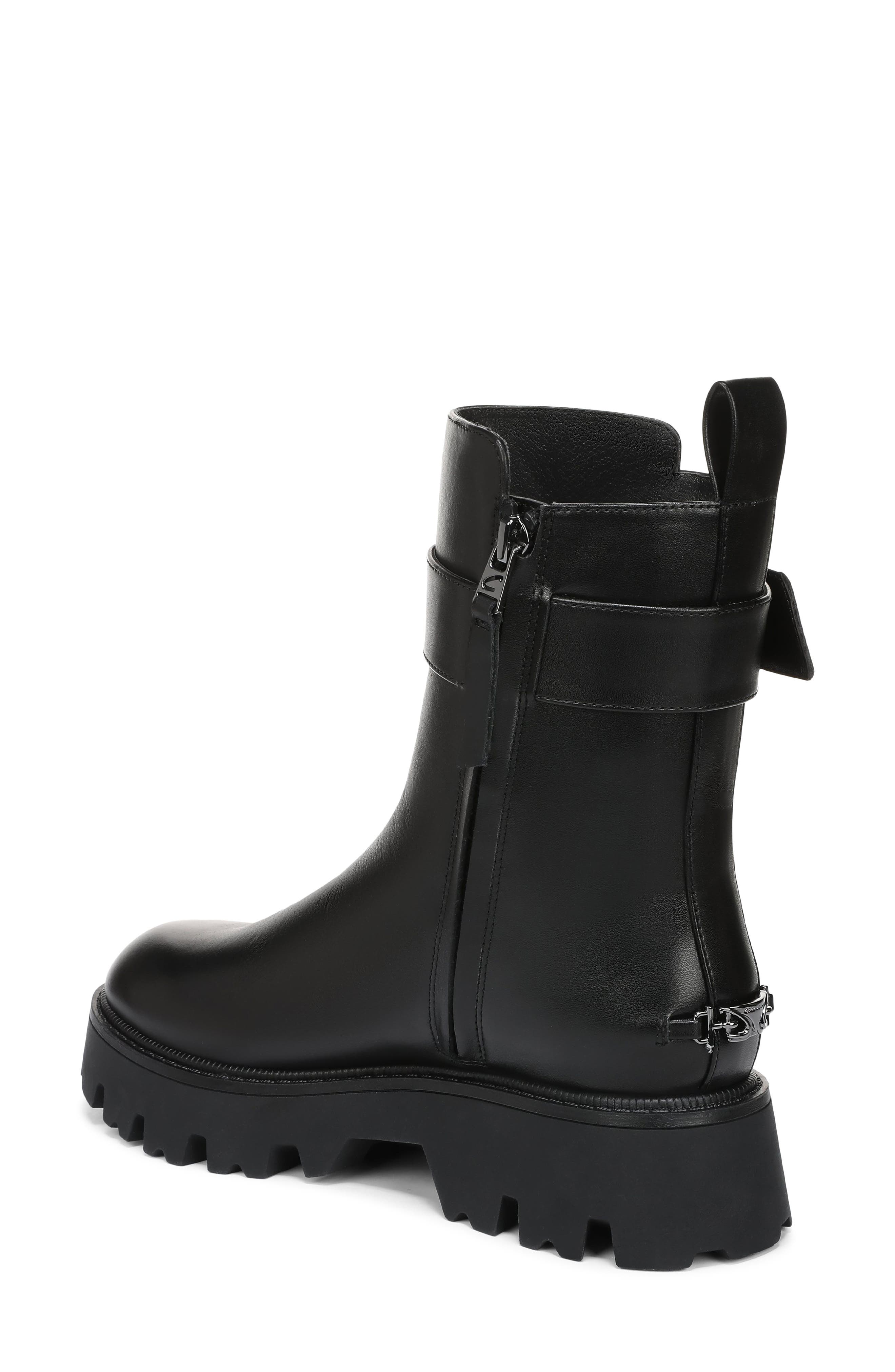 Circus NY by Sam Edelman Primm Lug Sole Bootie, Alternate, color, Black