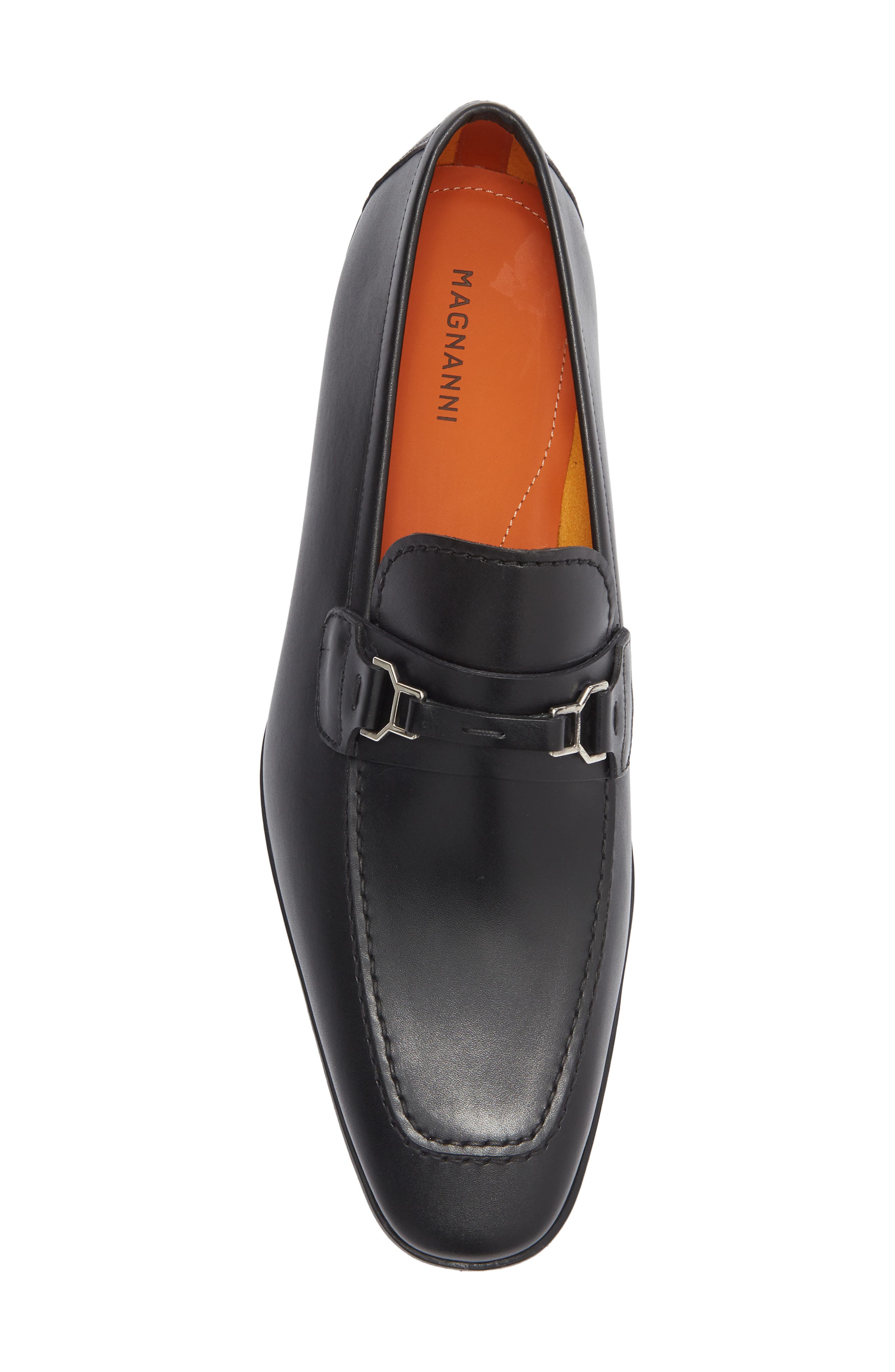 Magnanni Cordez Bit Loafer, Alternate, color, Black