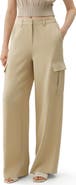 Lilysilk LILYSILK Women's Silk Crepe Cargo Pants