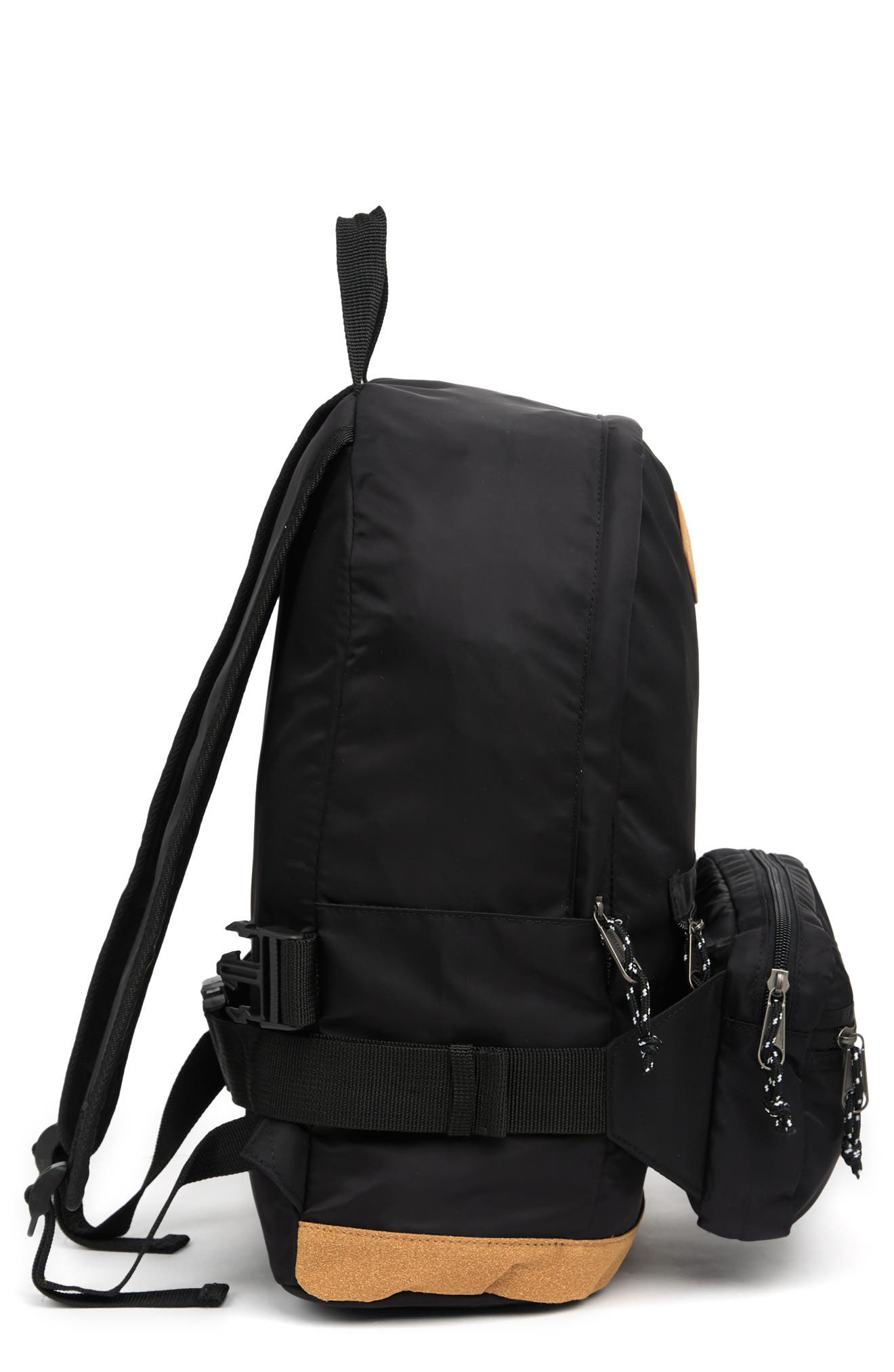 Steve Madden Nylon Backpack with Detachable Fanny Pack, Alternate, color, 