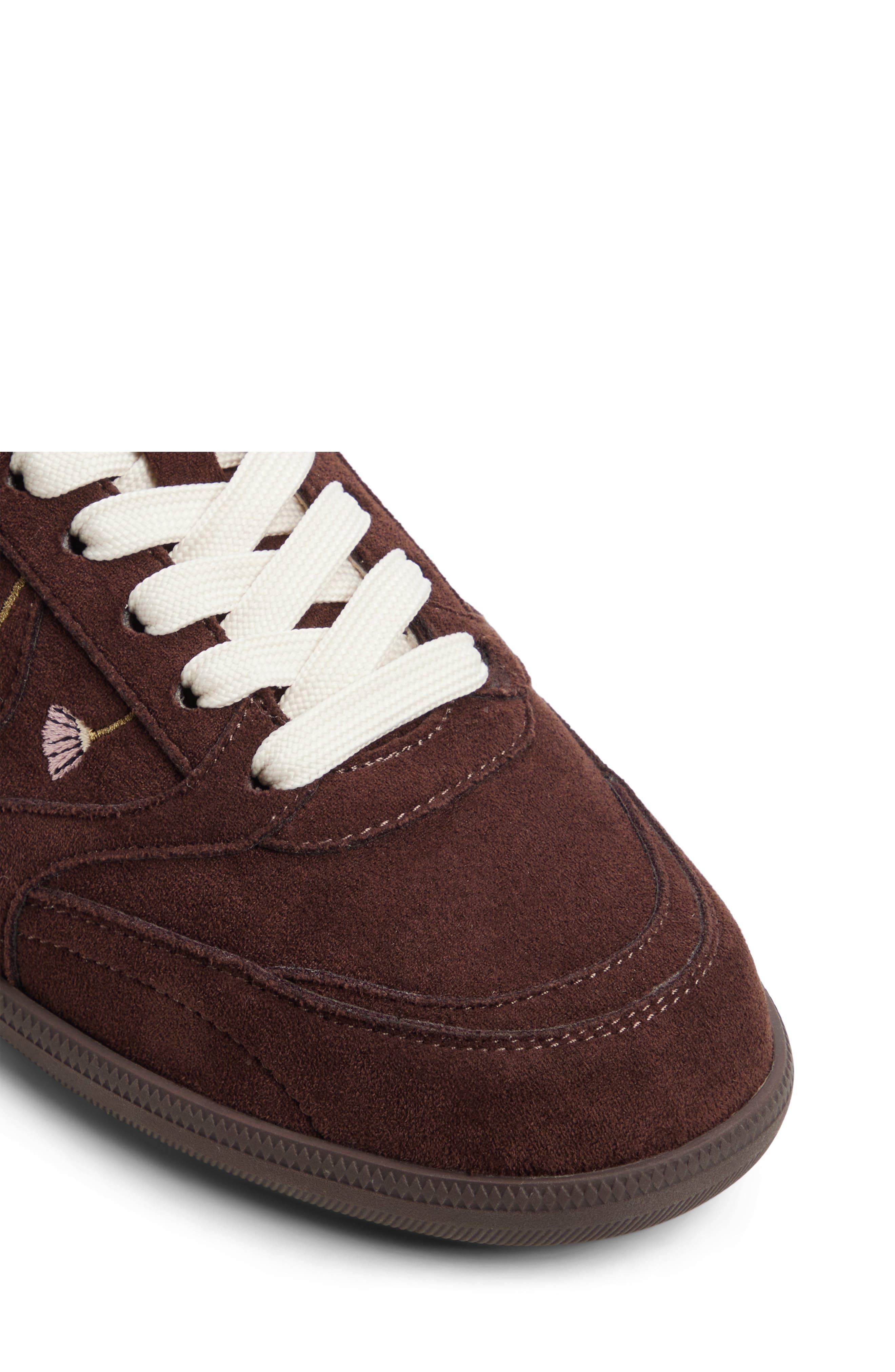 Kassis Low Top Sneaker, Alternate, color, DARK BROWN