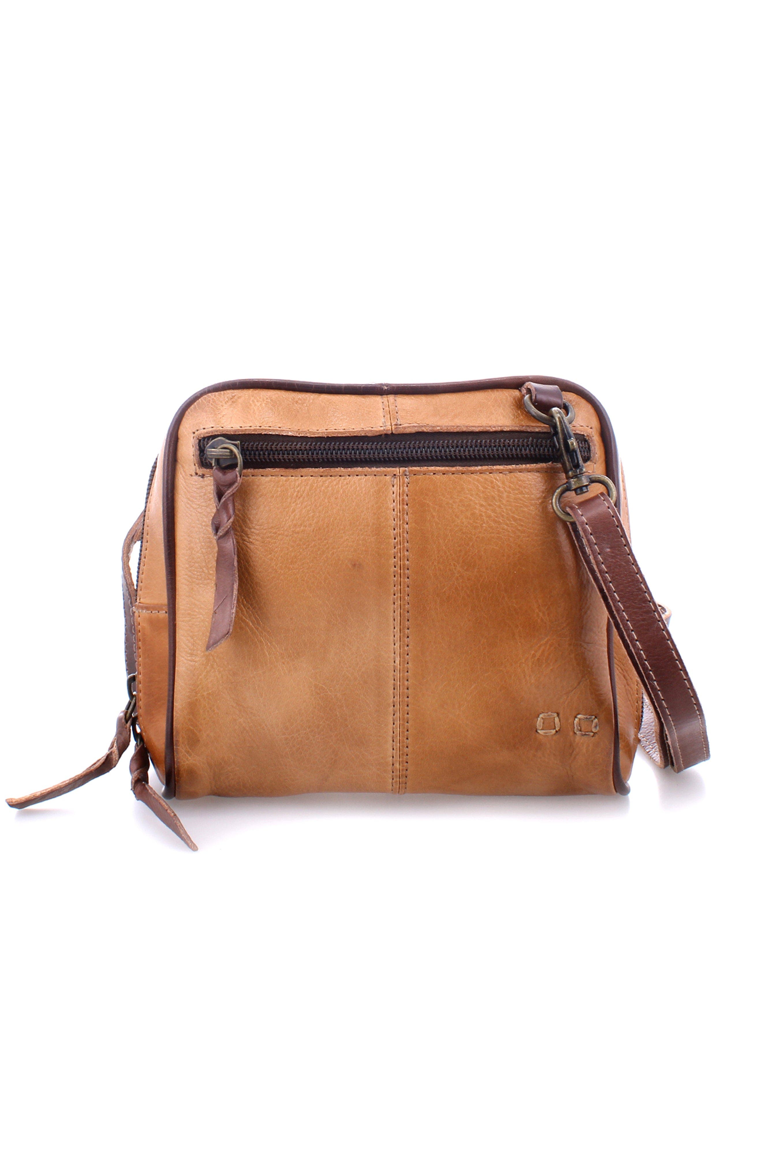 Bed Stu Capture Handbag in Tan Teak Rustic 