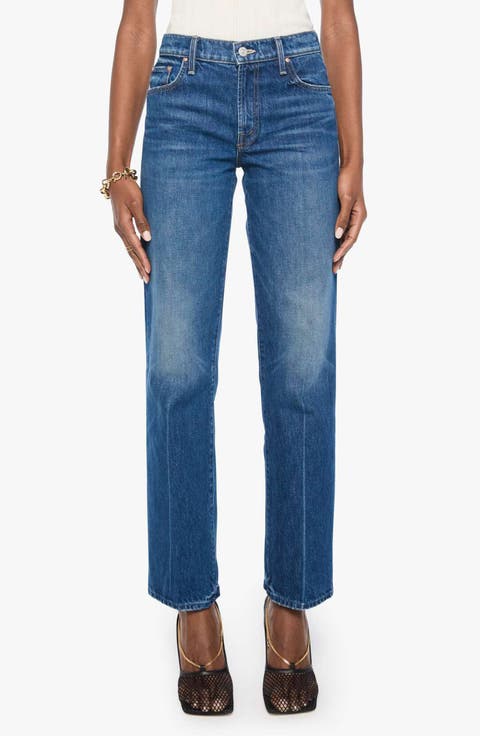 The Mid Rise Rambler Skimp Straight Leg Jeans