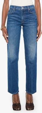 MOTHER The Mid Rise Rambler Skimp Straight Leg Jeans