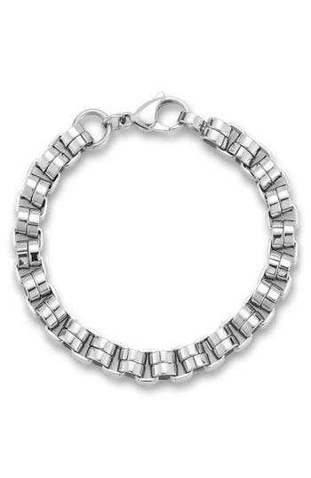 Yield Of Men Circle Link Bracelet In Metallic