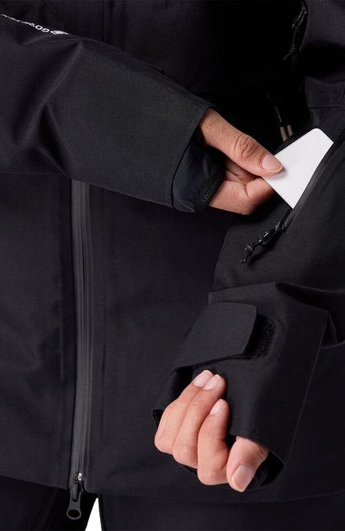 Backcountry Cottonwoods Gore-tex Shell Jacket In Black