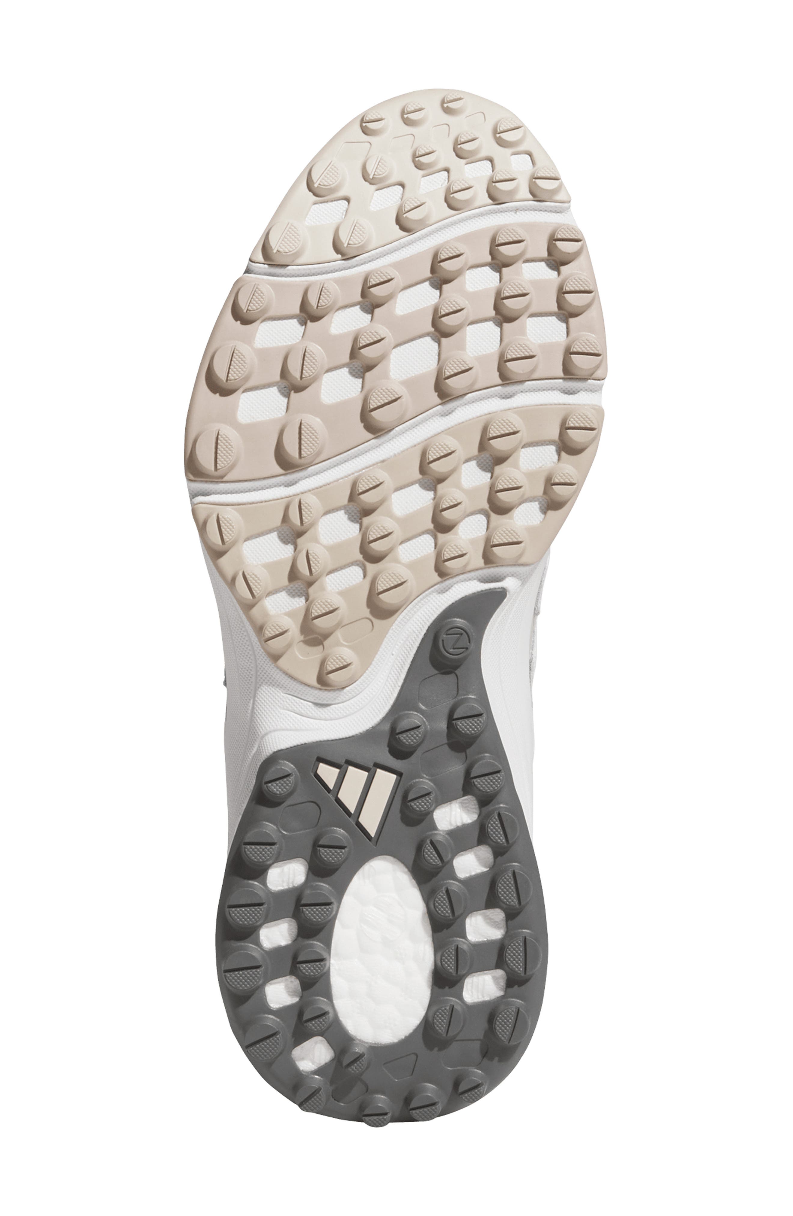 adidas Zoysia Spikeless Golf Shoes, Alternate, color, White/ Beige
