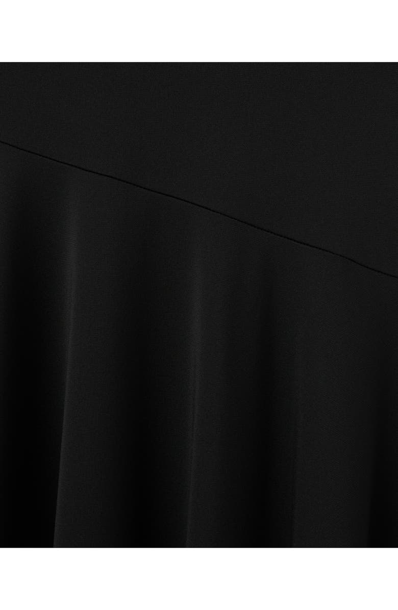 MANGO Sleeveless Maxi Dress, Alternate, color, Black