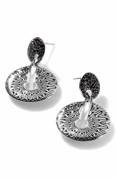 John Hardy Radial Drop Earrings