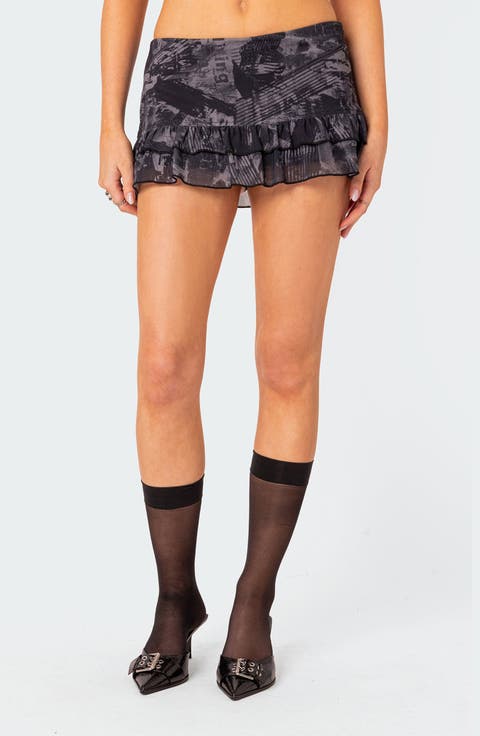 Women's Grey Mini Skirts | Nordstrom